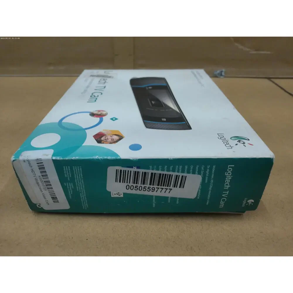 Logitech TV Cam HD Webcam 720 Widescreen V-U0022 Video Calls Stream Skype Zoom